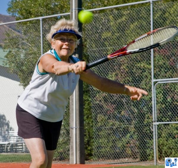 Senior tennis